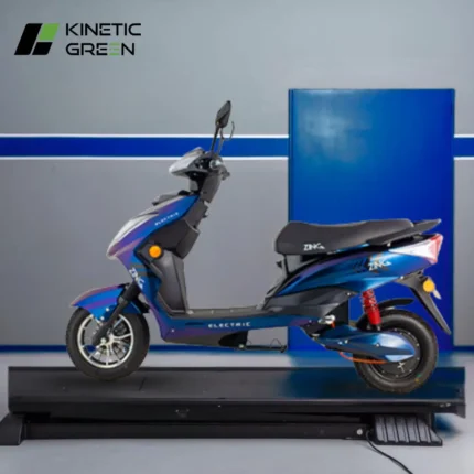 Kinetic Green Zing Blue Color