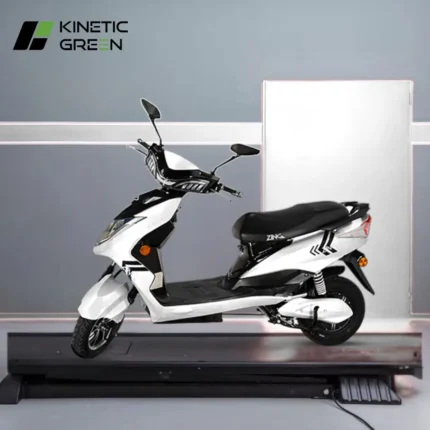 Kinetic Green Zing White Color